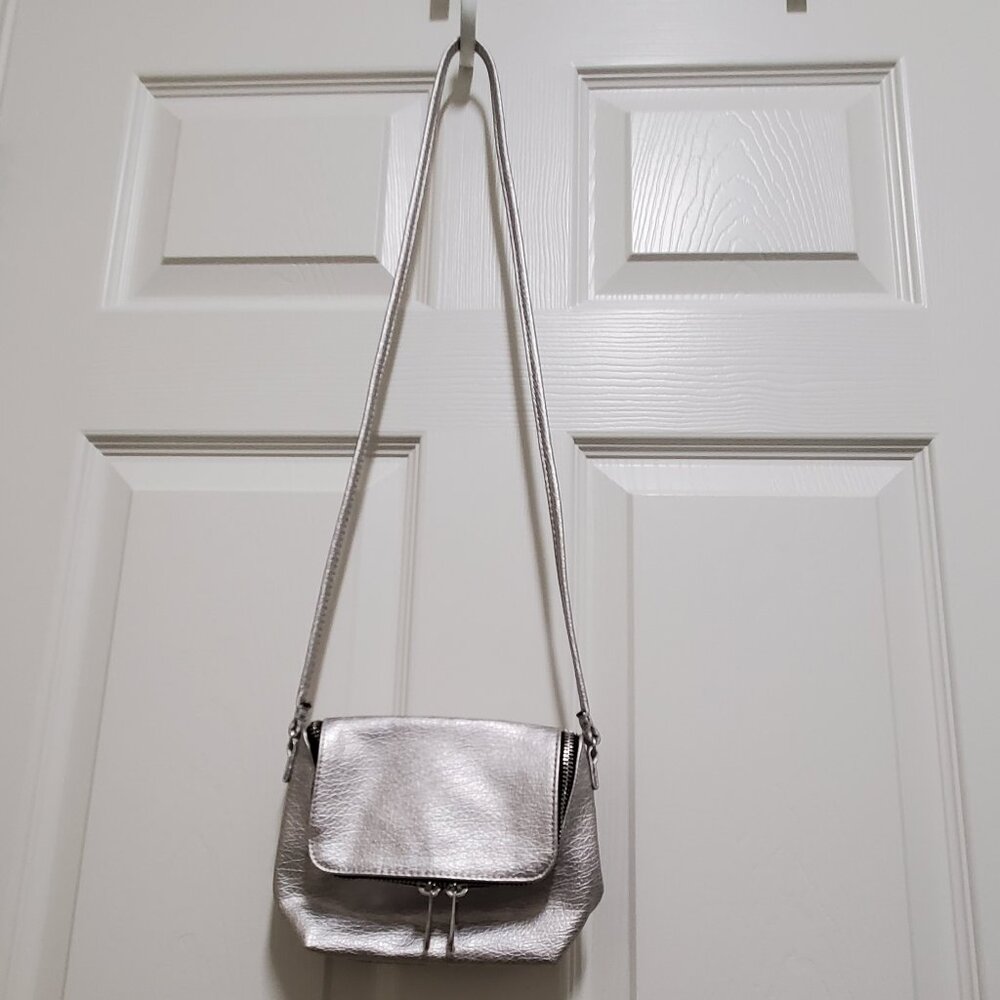 Small Silver Holiday Purse